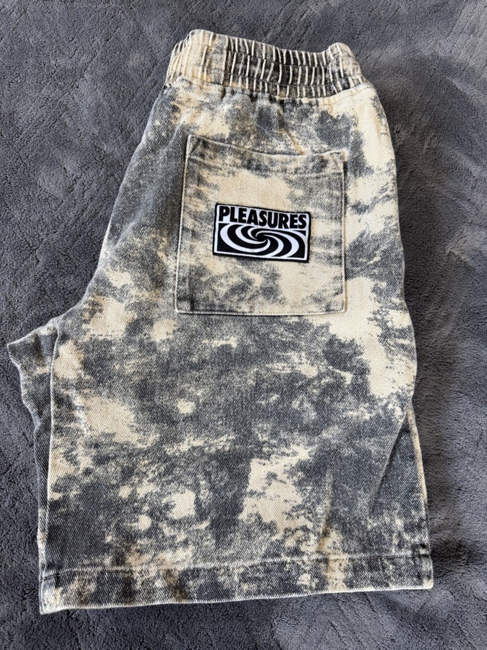 Pleasures Tie Dye Cyclone Shorts